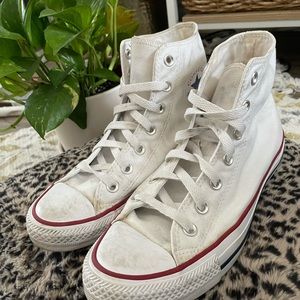 White Traditional Converse